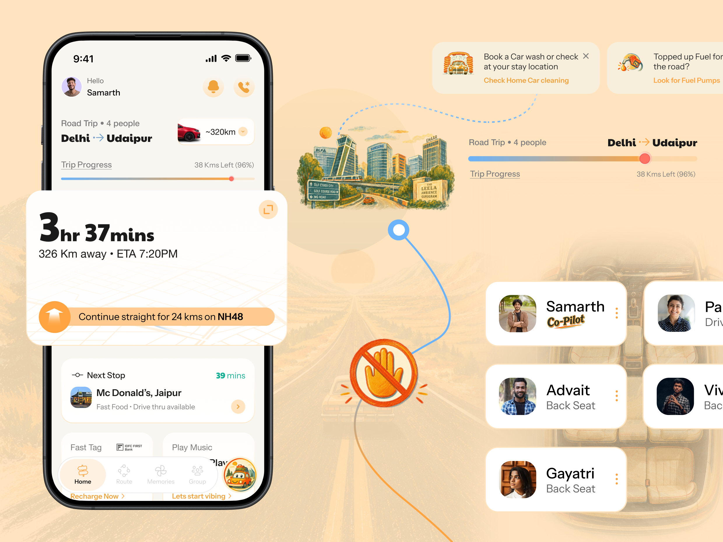 Road Trip (Co-Pilot's App)