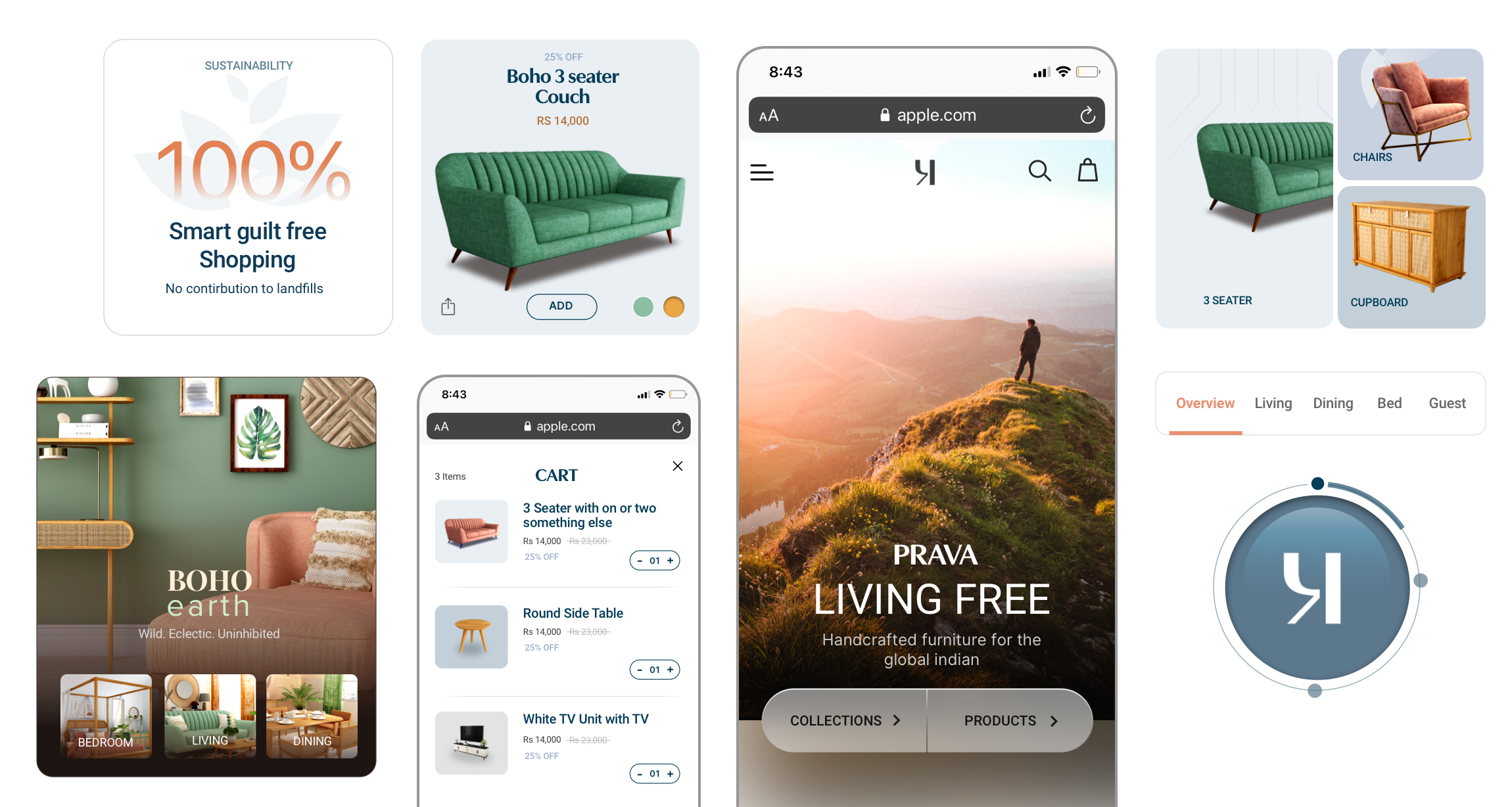 Prava, luxury furniture digital experience
