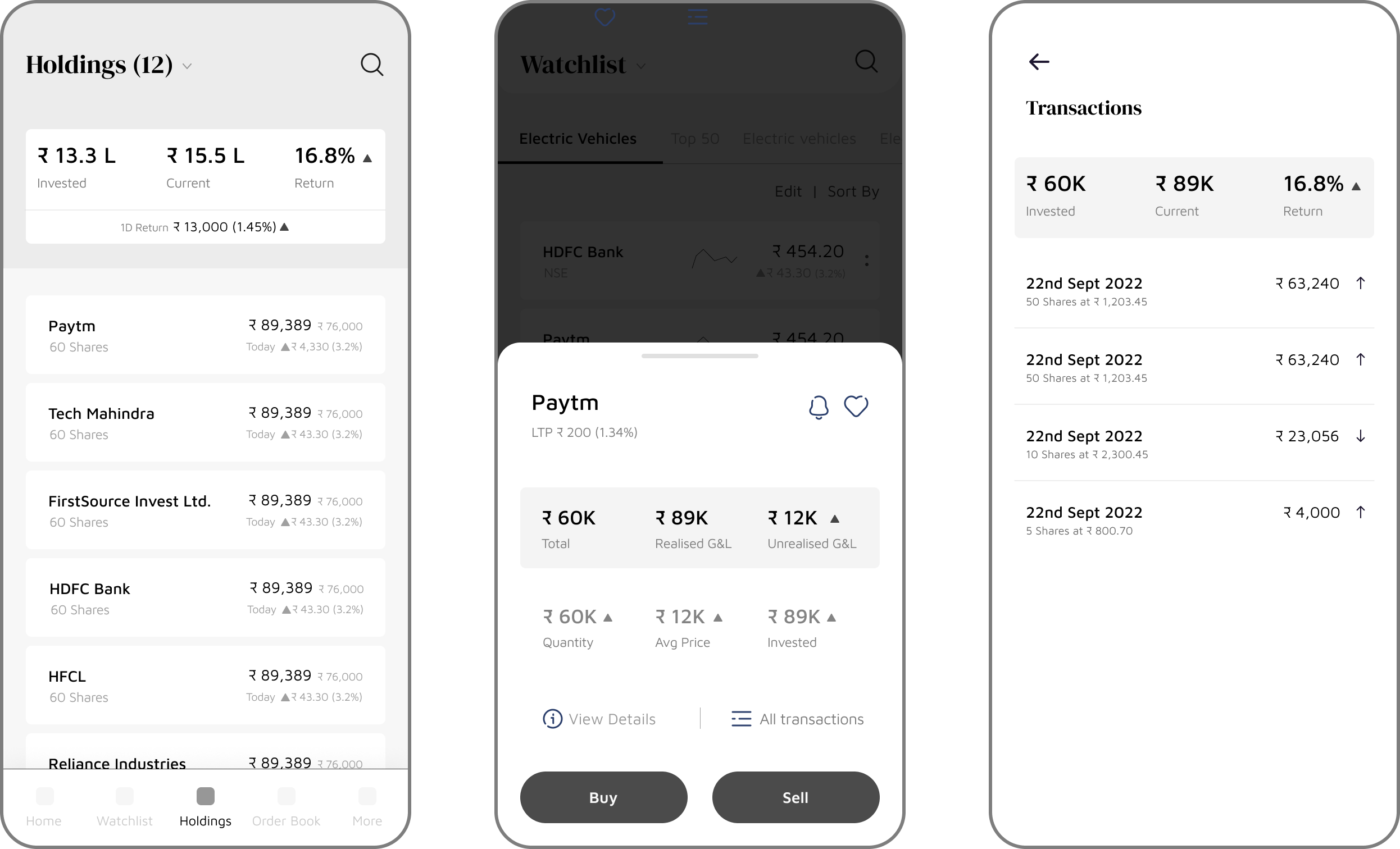 Portfolio Wireframes
